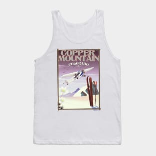 Copper Mountain Colorado travel poster Tank Top